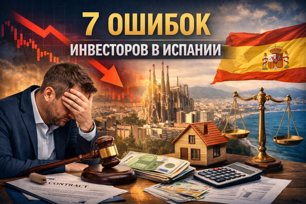 Основные ошибки иностранных инвесторов в Испании при инвестициях и покупке недвижимости