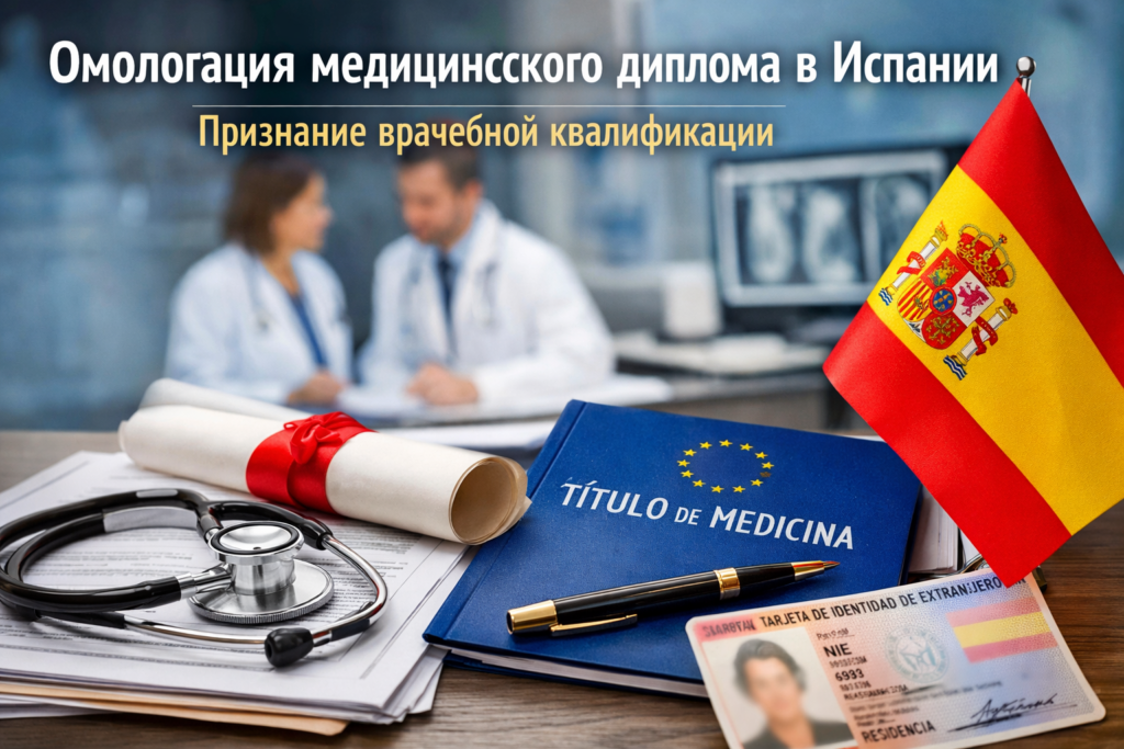 Омологация медицинского диплома в Испании: как, зачем и что важно знать в 2026 г