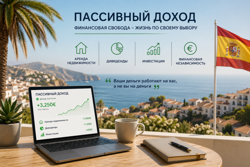 Пассивный доход в Испании 2026