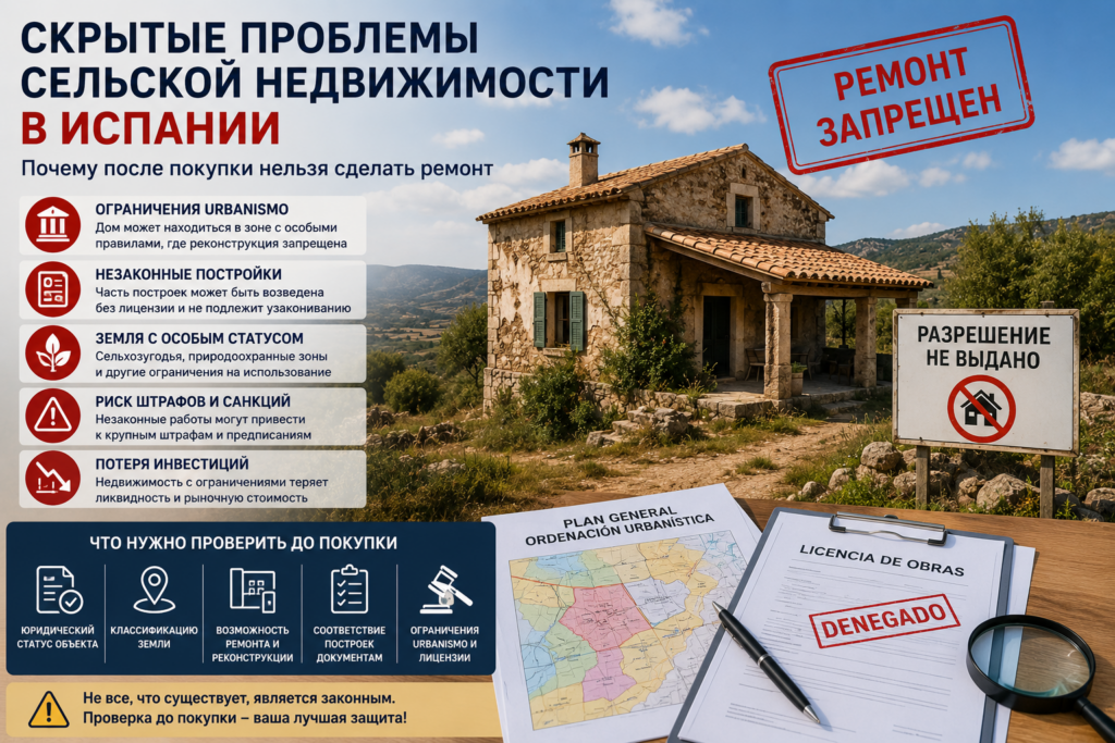 Finca rústica в Испании 2026
