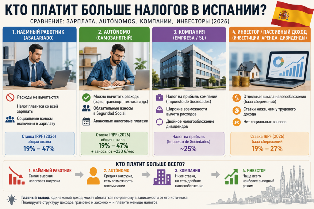 IRPF Испания 2026